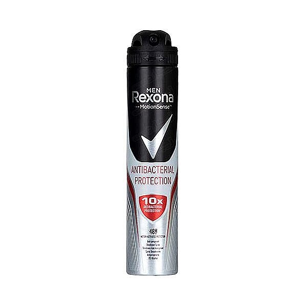 اسپری دئودورانت رکسونا Rexona مردانه مدل Antibacterial Protection