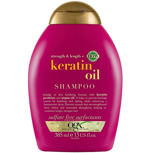 شامپو او جی ایکس OGX‌ مدل Anti Breakage + Keratin Oil