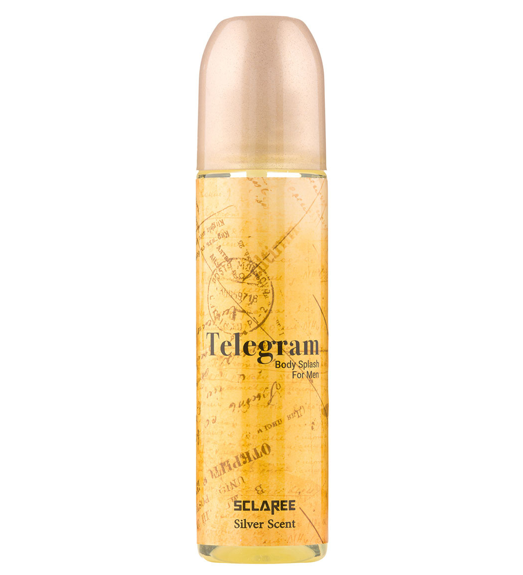 بادی اسپلش اسکلاره مدل Telegram Silver Scent