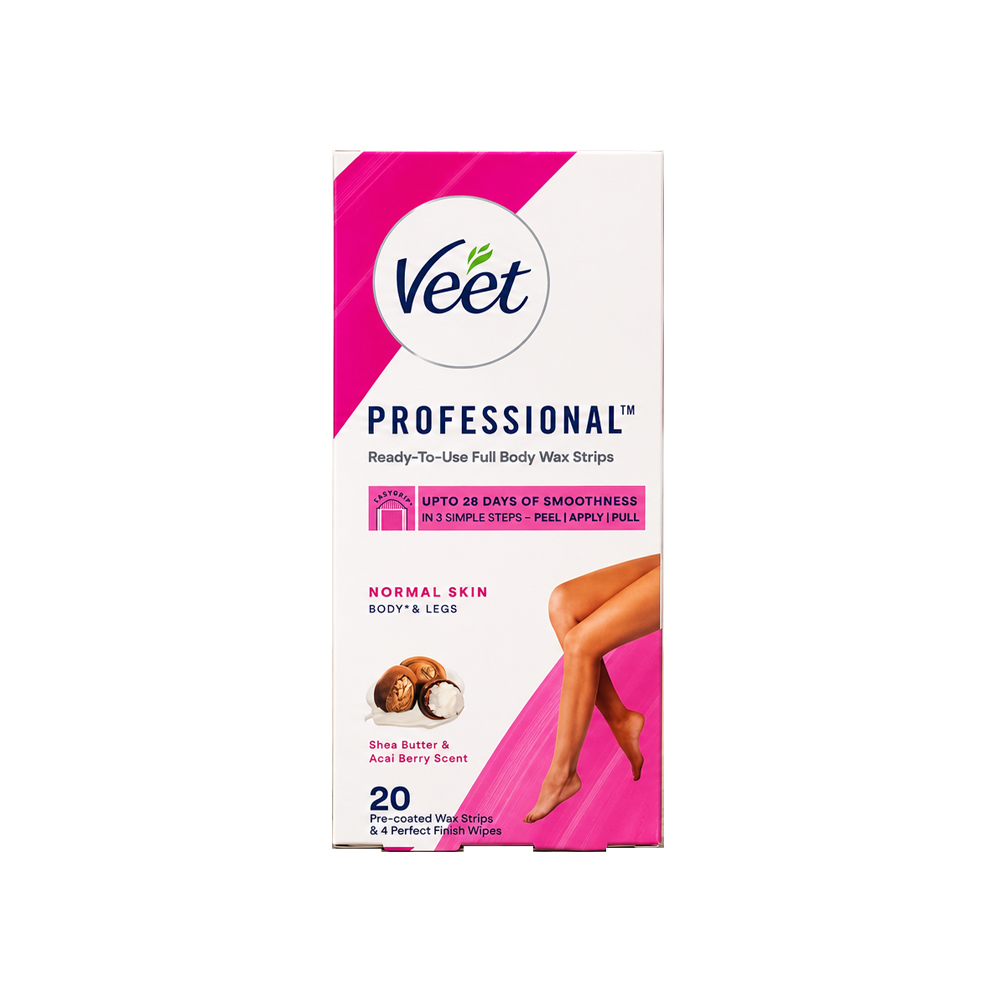 نوار موبر ویت Veet برای پوست های نرمال بسته 20 عددی